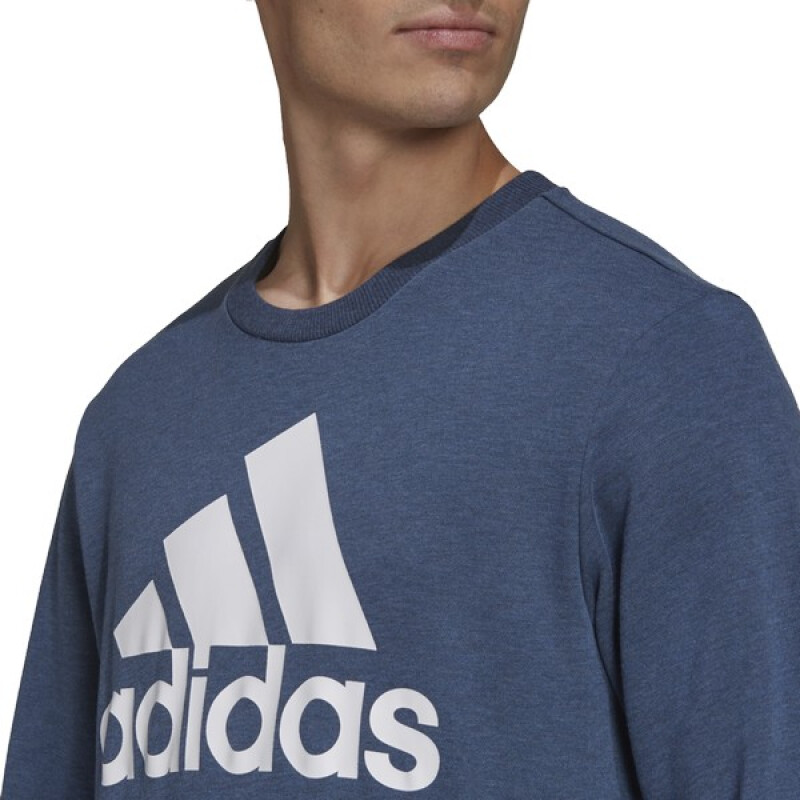 Buzo- ADIDAS M BL FT de Hombre - GM6962 Azul Piedra