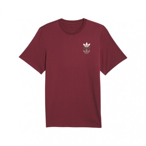 REMERA adidas TRIFOLIO SHADOW Bordeau
