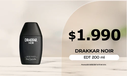 Precio especial Dakkar Noir 200ml