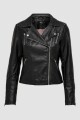 Chaqueta Gemma Biker Efecto Piel Black