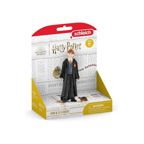 Harry Potter figura Ron y Scabbers Harry Potter figura Ron y Scabbers