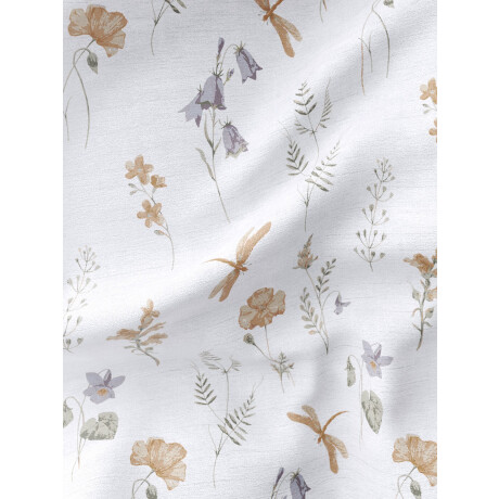 Cortina SILJAN 1x140x300 flores Estampado