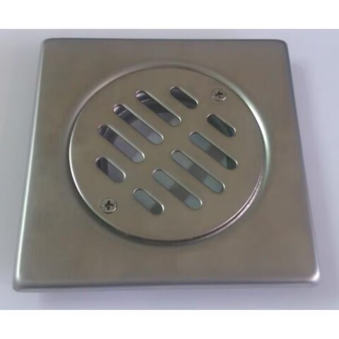 Rejilla de piso 10x10 acero inox Genebre Rejilla De Piso 10x10 Acero Inox Genebre