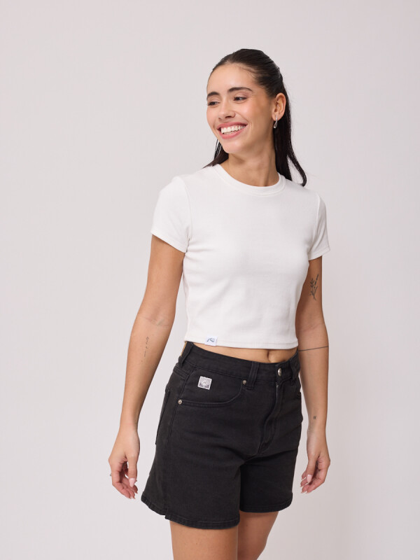 SHORT JEAN LAVUER RUSTY Negro