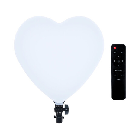 Lampara LED con forma de corazon Lampara LED con forma de corazon