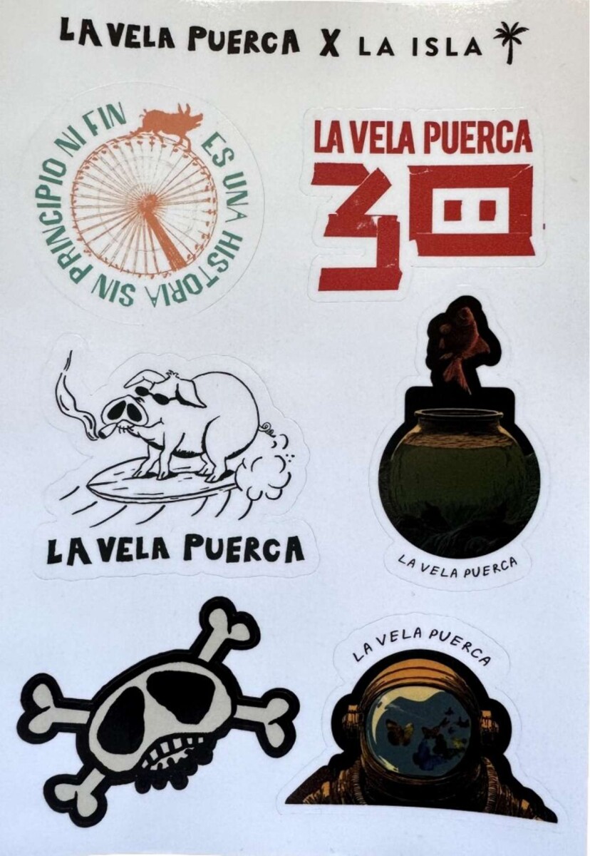 Pack Stickers - La Vela 