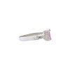 Anillo Halo-Plata 950-Piedra Zirconia rosa y blanca-AN4083 conpiedra