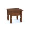 Mesa de living lateral - Linea mexicana Oscura