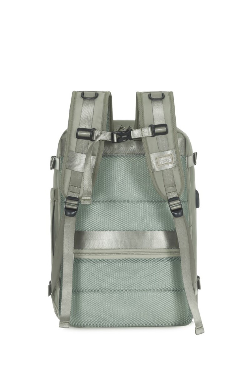 Mochila travel tech Verde