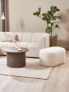 Mesa de centro SPODSBJERG Ø67 color roble osc Mesa de centro SPODSBJERG Ø67 color roble osc