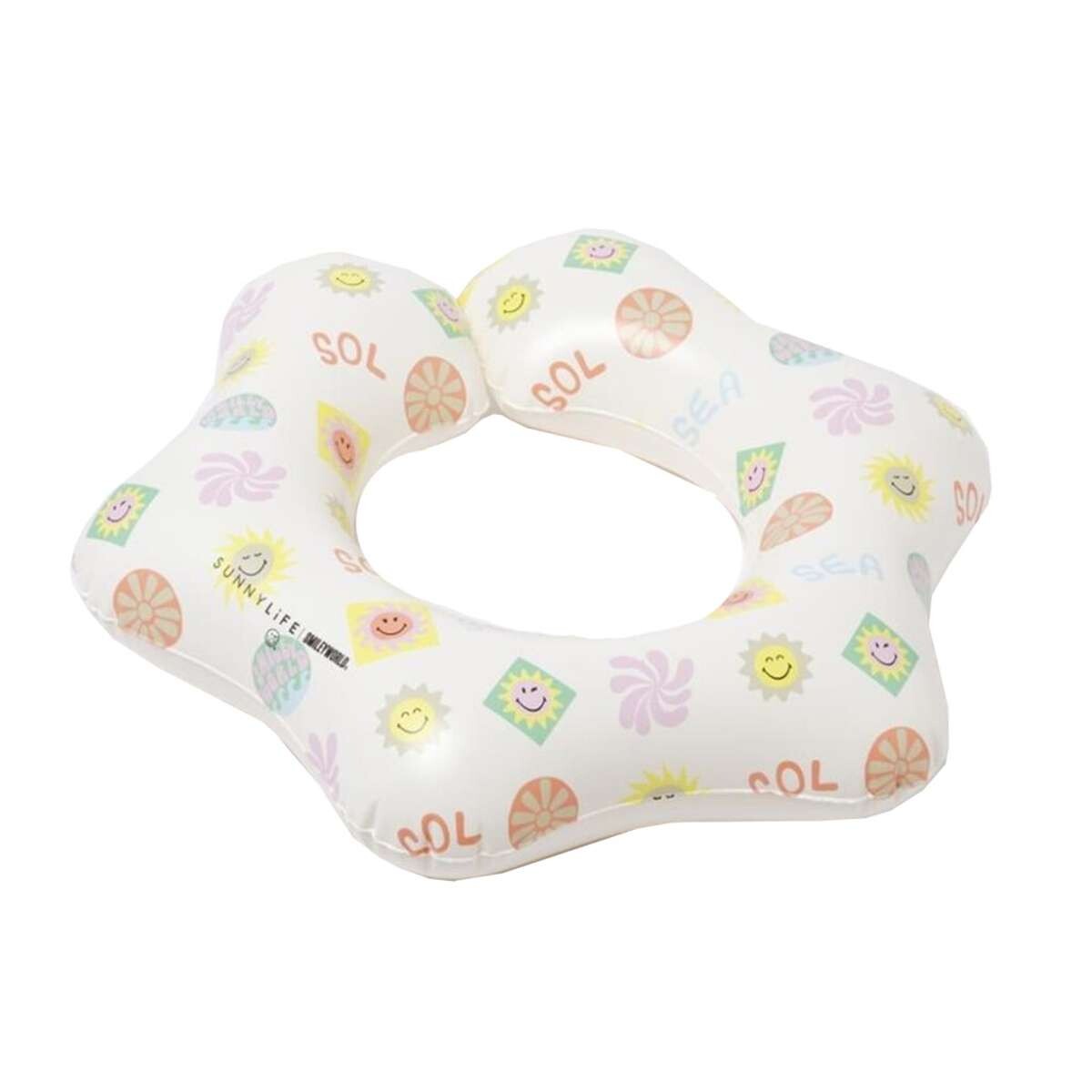 Aro inflable Sunny life Smiley World - Sol 