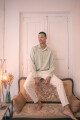 LONG SLEEVE LINEN SHIRT Mist
