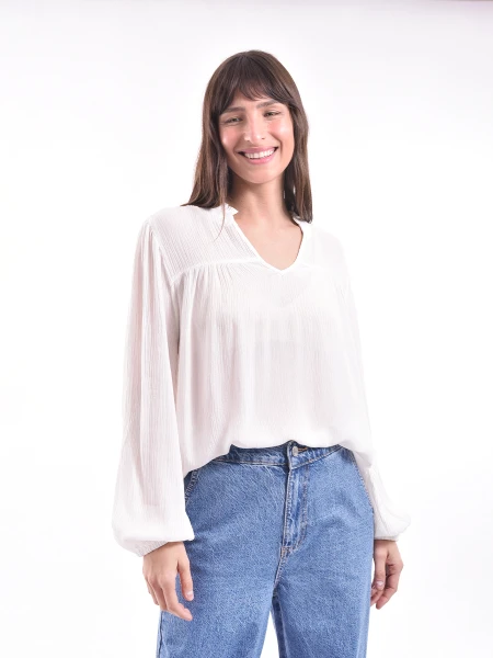 BLUSA LUZIA BLANCO