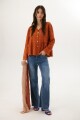 CAMISA BOHEME BRICK