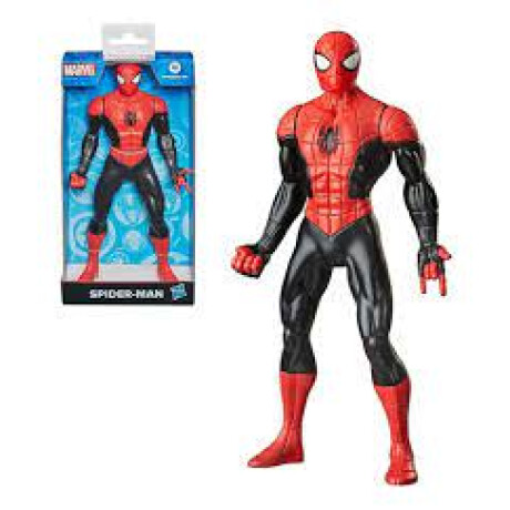 Figura Olympus Marvel 25 Cm Spiderman Rojo Y Negro Figura Olympus Marvel 25 Cm Spiderman Rojo Y Negro