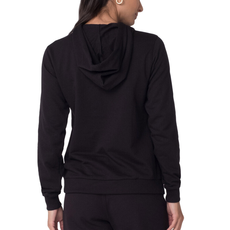 Canguro Básico Mujer Fila Outline Negro-Blanco