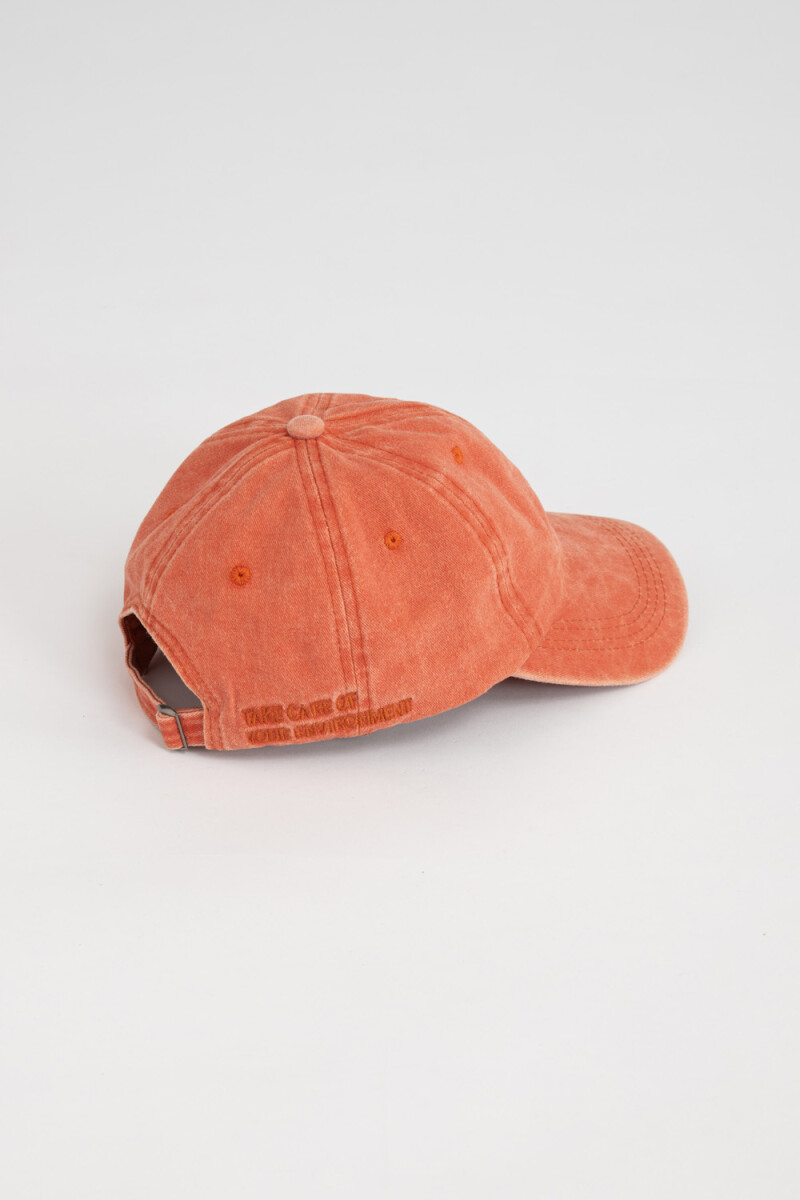 Gorro Bordado Naranja