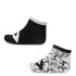 Medias Converse x2 Craquel Femenino Blanco - Negro