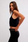 WARM FLUFF CROP Negro