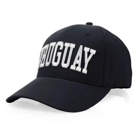 GORRO URUGUAY BORDADO NEGRO GU730-02 NEGRO