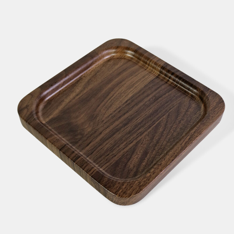 BANDEJA CUAD MARRON PEQ Unica
