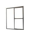 Puerta Ventana de Aluminio Serie 20 150x200 Puerta Ventana de Aluminio Serie 20 150x200