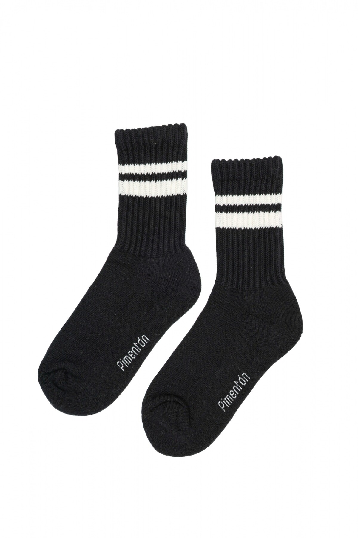 Media Larga Rib Negro