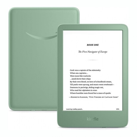 AMAZON KINDLE (GEN 11) 6 PULGADAS 16GB 2024 AMAZON KINDLE (GEN 11) 6' 16GB Wi-Fi - Matcha