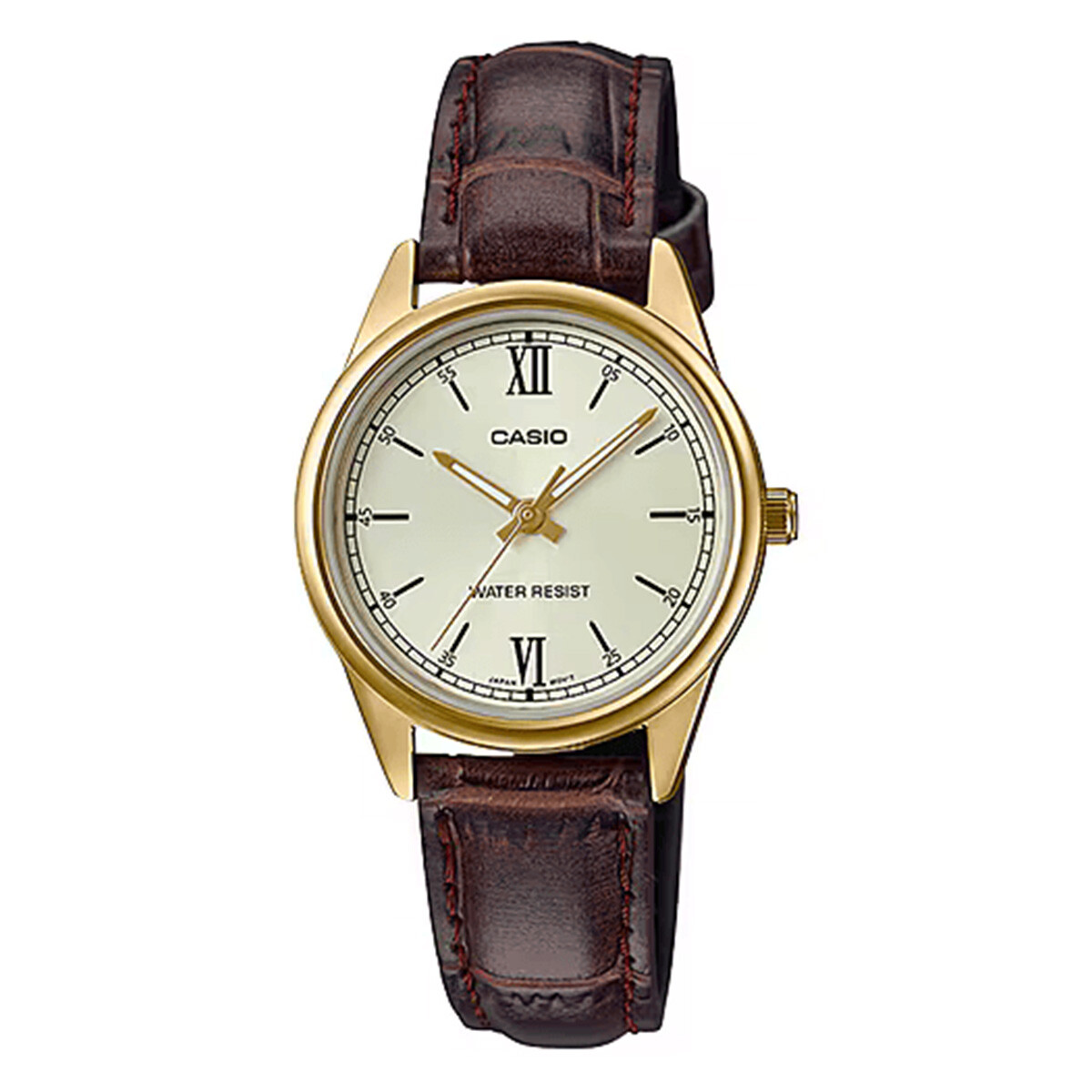 RELOJ CASIO CLÁSICO CUERO MARRÓN 