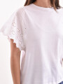 REMERA BUTTERFLY BLANCO