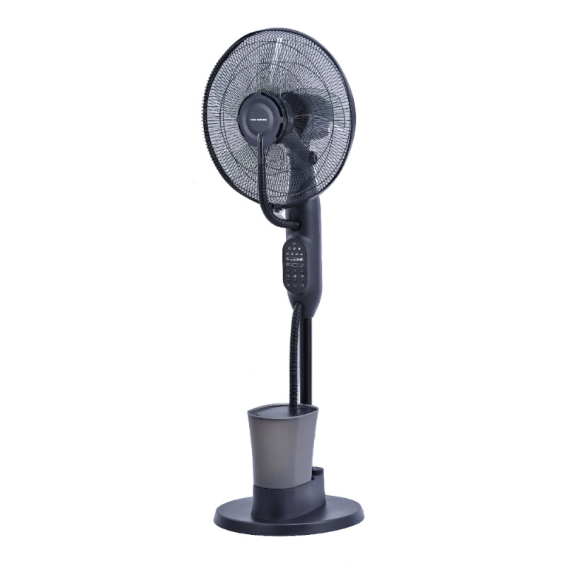 Ventilador de pie con humificador de 2,8 Lts. 16" Hausberg Ventilador de pie con humificador de 2,8 Lts. 16" Hausberg