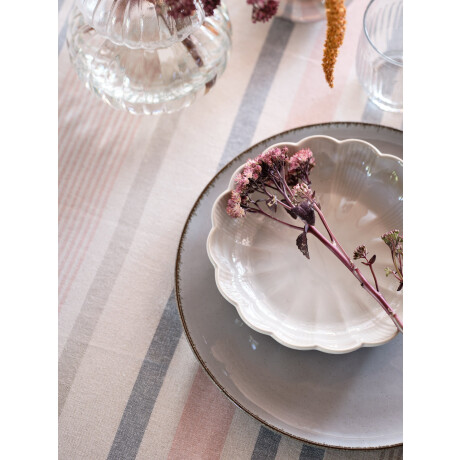 Plato Ferdus Ø27Cm Porcelana Gris