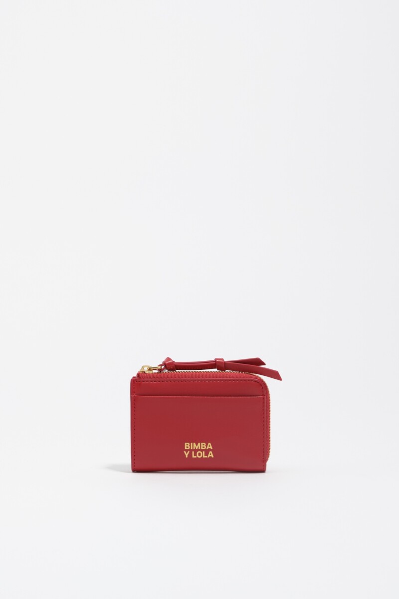 BILLETERA Rojo