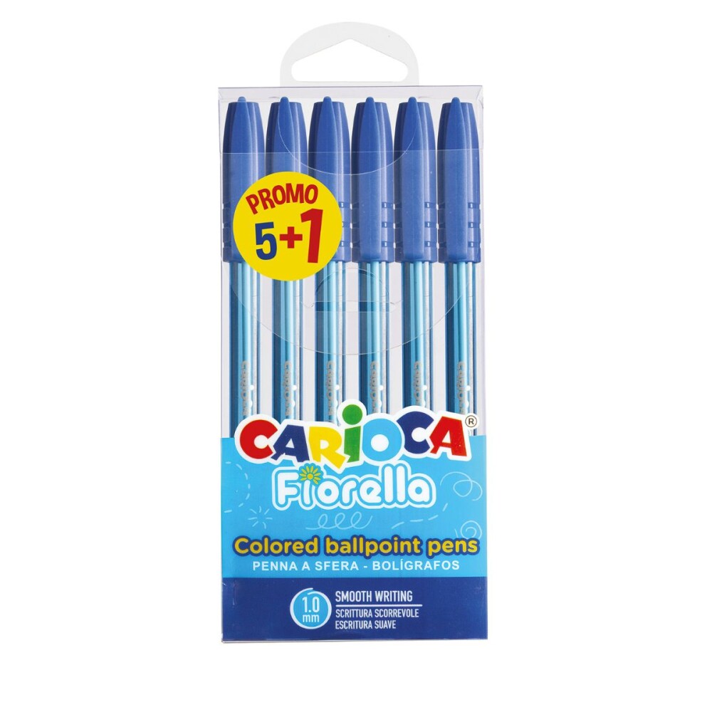 CARIOCA FIOELLE MULTI BOLIGRAFO CJ X 6 única