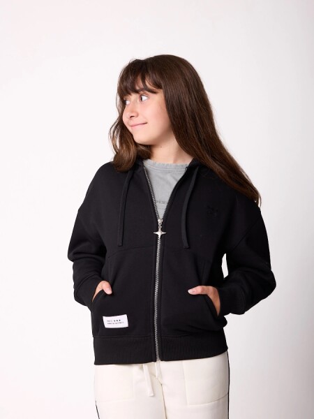 CAMPERA DIXIE ROYE TEEN NEGRO