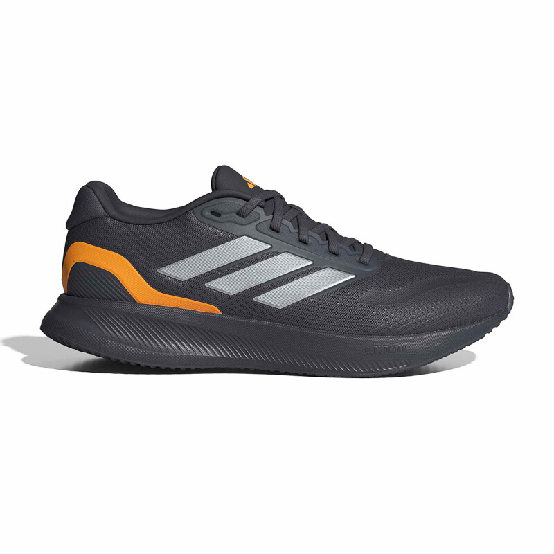Championes Running Hombre Adidas Runfalcon 5 Gris Oscuro-naranja