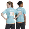 Camiseta Adidas Inter Miami Messi de Niños - JE6077 Celeste