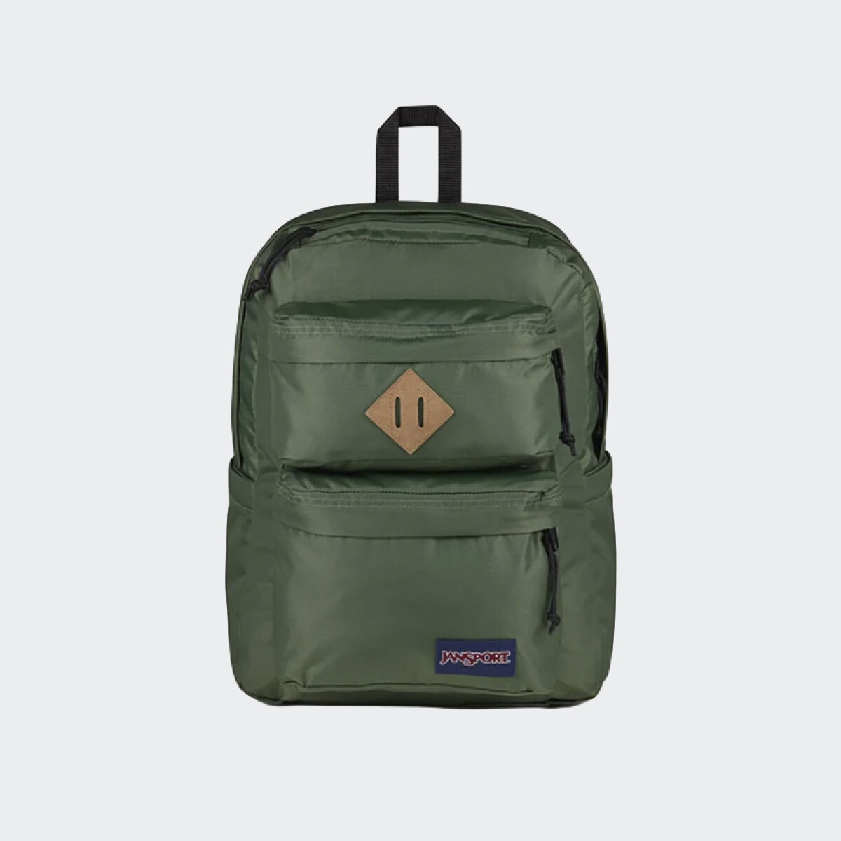 Mochila Jansport Double Break Curry - Verde 