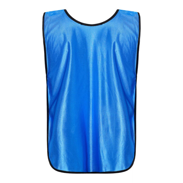 Chaleco Entrenamiento Deportes Futbol Adultos Unisex Fitness Variante Color Azul