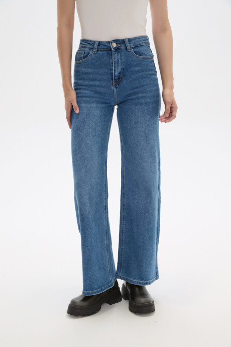 Pantalon Luan Azul Grisaceo