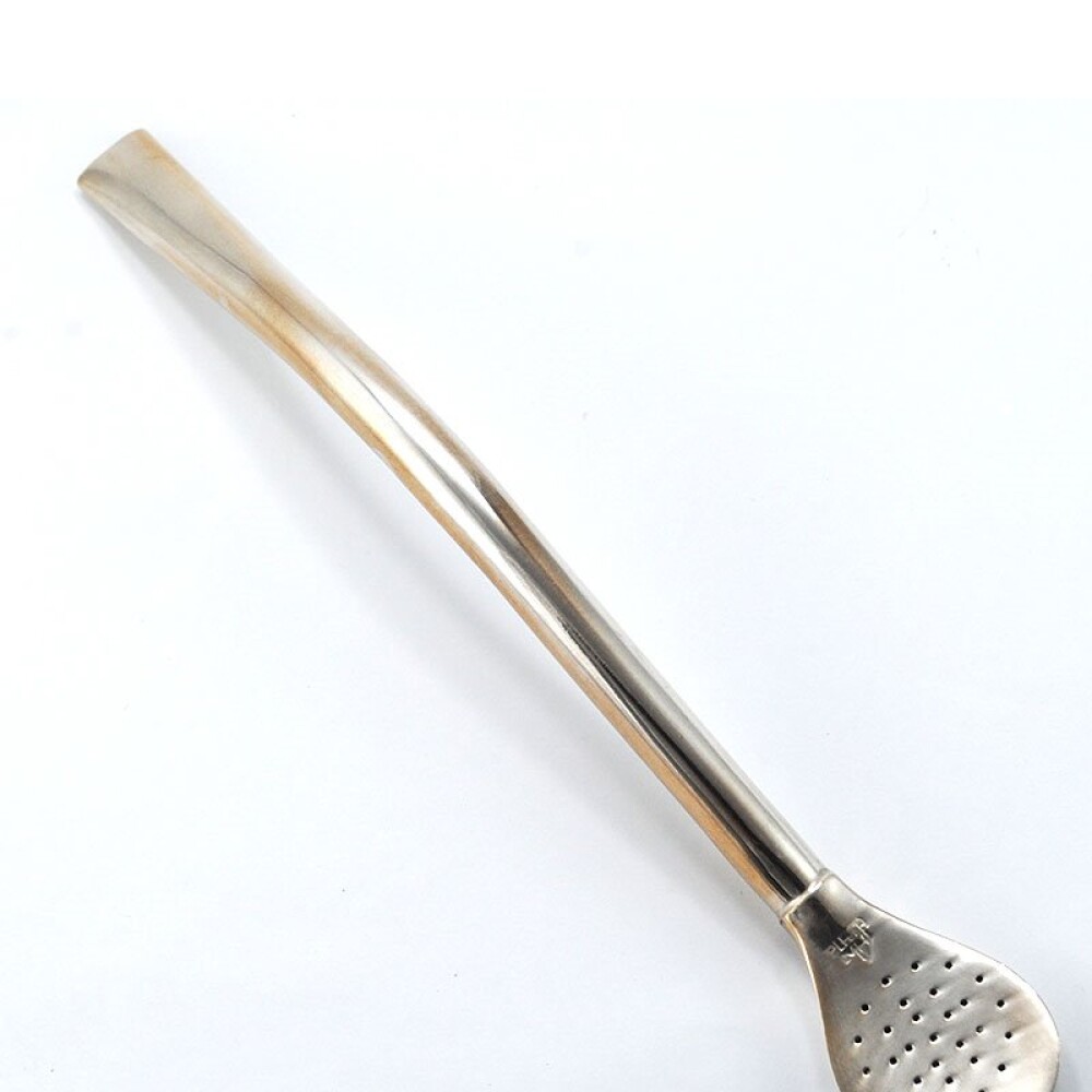 Bombilla de plata toda lisa gruesa Bombilla de plata toda lisa gruesa