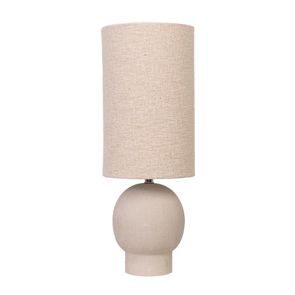 LAMPARA METAL GRIS DE MESA BOUBLE