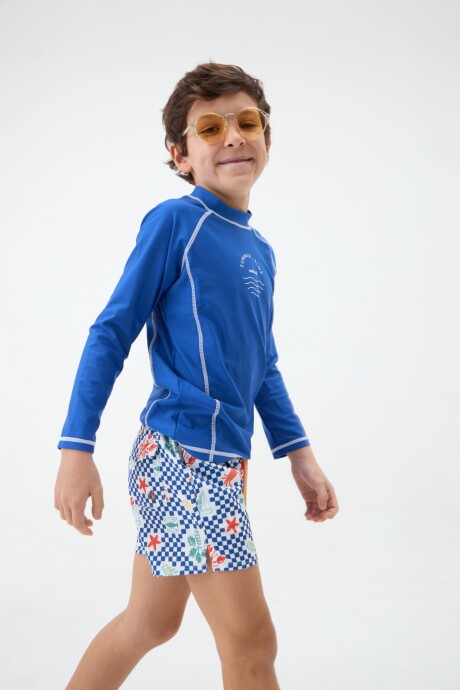 SHORT OLIVER NIÑO ESTAMPADO Sellos