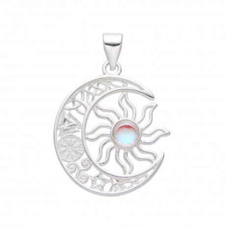 Dije de plata 925 y piedra de la luna, SOL Y LUNA. Dije de plata 925 y piedra de la luna, SOL Y LUNA.