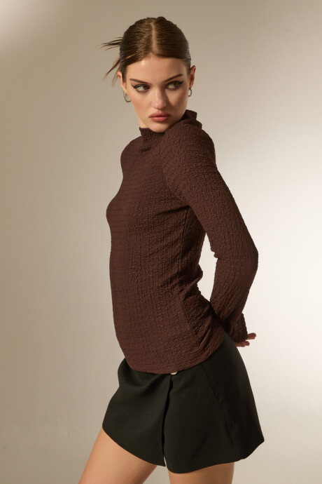 Polera Frin Chocolate
