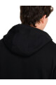 Campera O'Neill Full Zip Leather Patch Negro