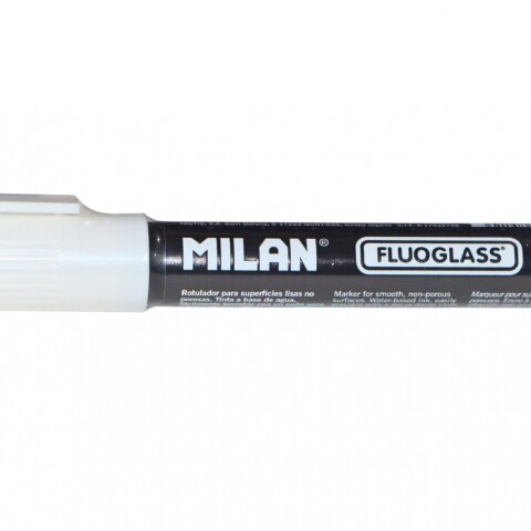 MARCADOR MILAN FLUOGLASS COLOR BLANCO PARA VIDRIO MARCADOR MILAN FLUOGLASS COLOR BLANCO PARA VIDRIO