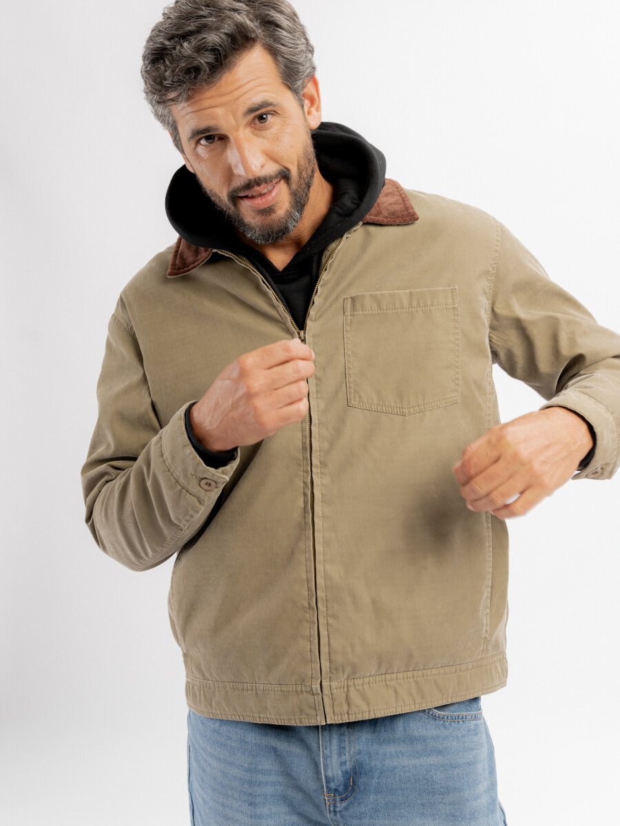 Campera Eco - khaki 