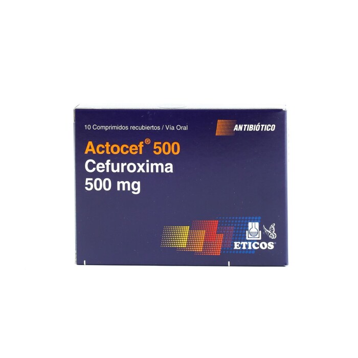 ACTOCEF 500 CJ X 10 COMP. única