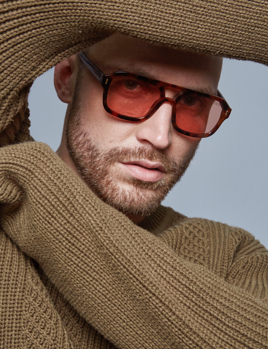 Sweater ochos verde